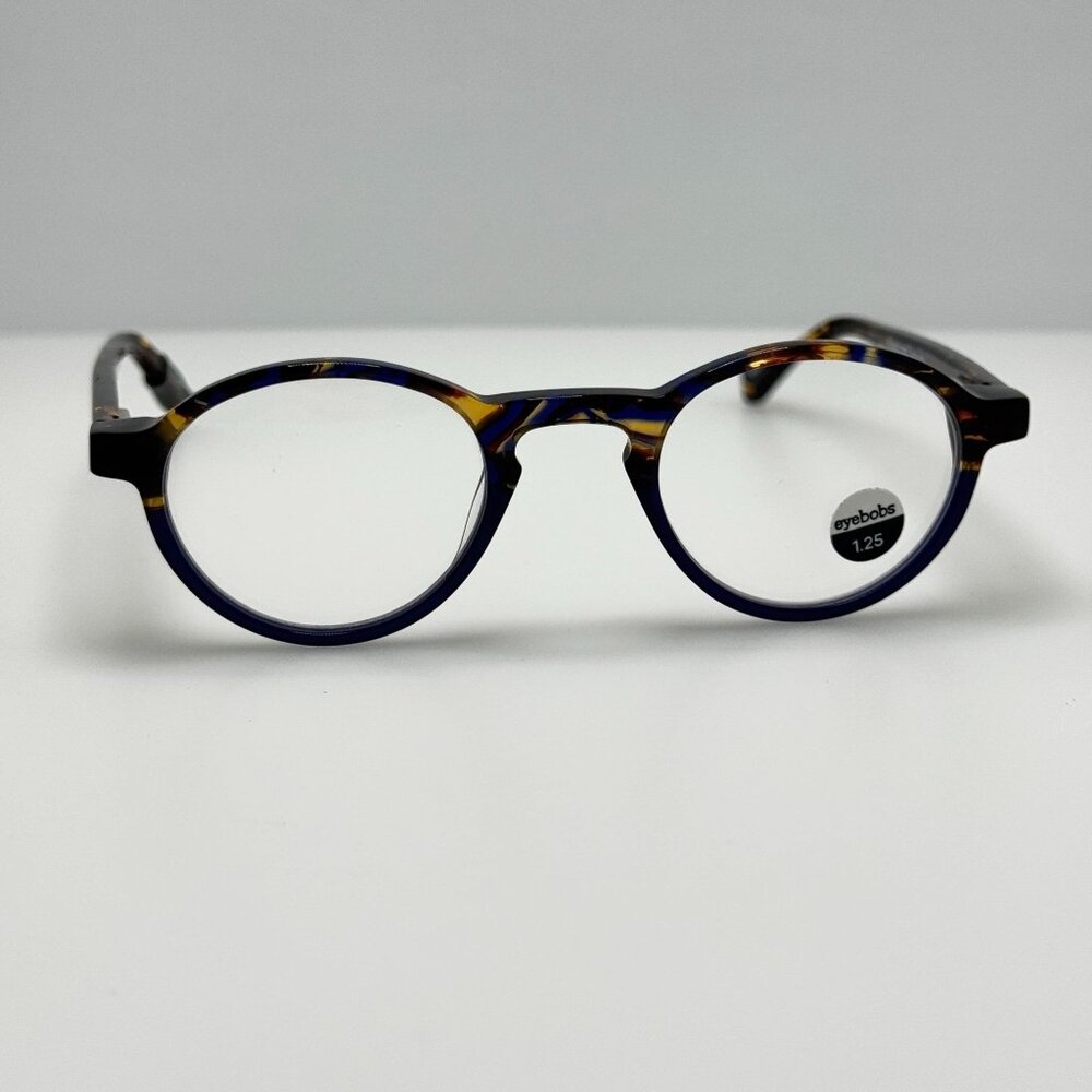 Eyebobs Eyeglasses Eye Glasses Readers 2147 50 Board Stiff 44-22 +1.25